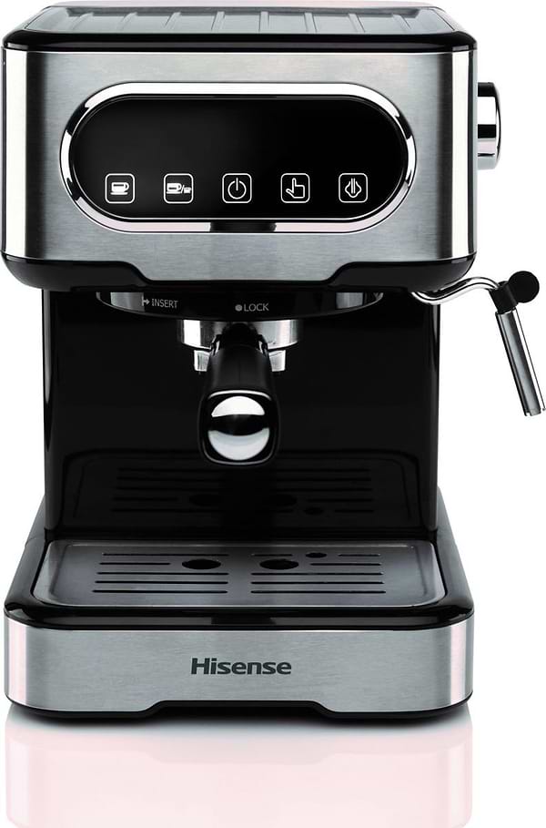Фото - Кофеварка рожковая Hisense HESCM15DBK