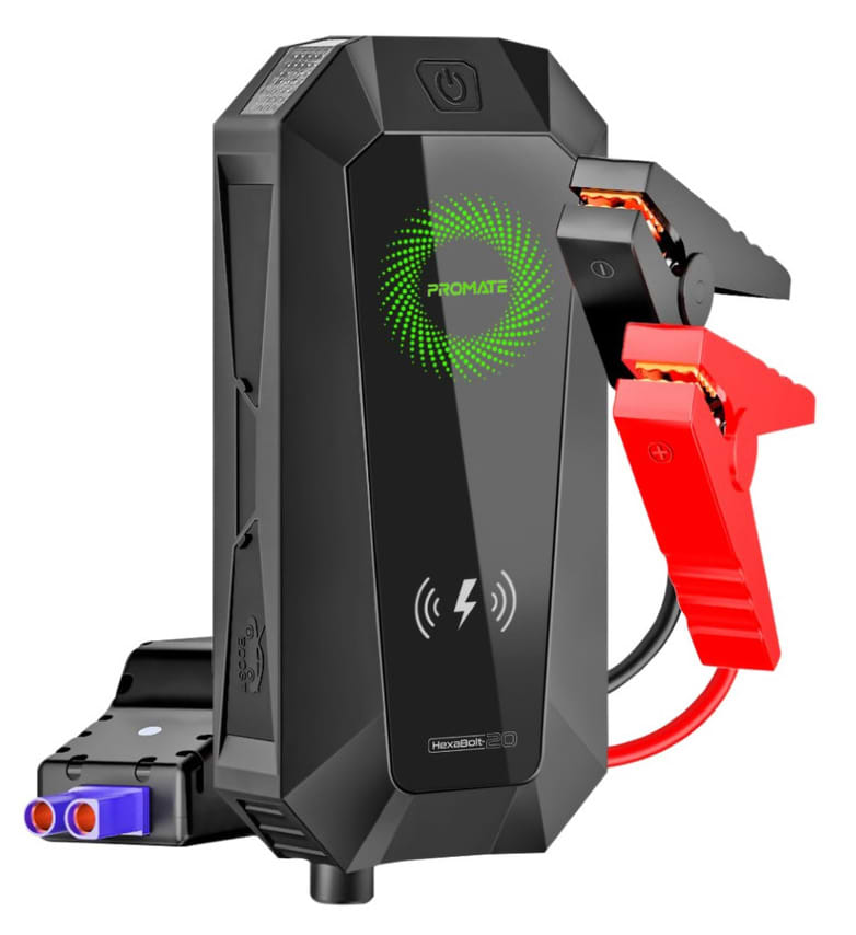 Пускозарядний пристрій Promate 19200mAh (Hexabolt-20.Black)