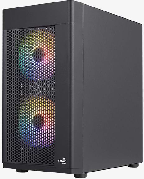 Фото - Корпус AEROCOOL Hexform-G-BK-v2 (ACCS-PV38033.11) Black без БП