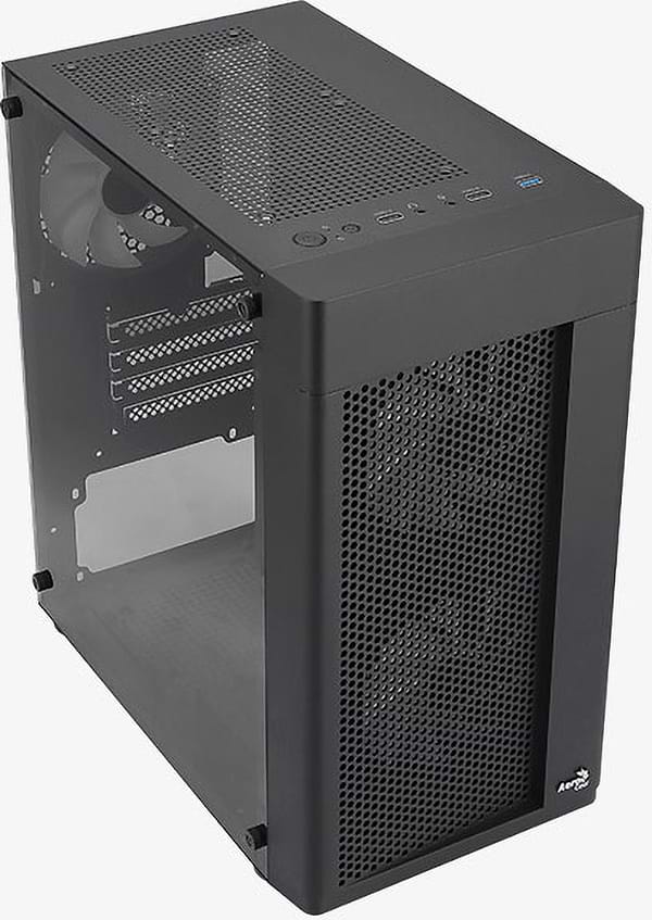Фото - Корпус AEROCOOL Hexform-G-BK-v2 (ACCS-PV38033.11) Black без БП