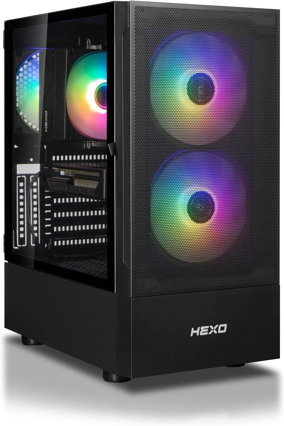 Системный блок HEXO Gaming Mainstream Pro (HGMP-7500FN5060-32S1TBK) Black