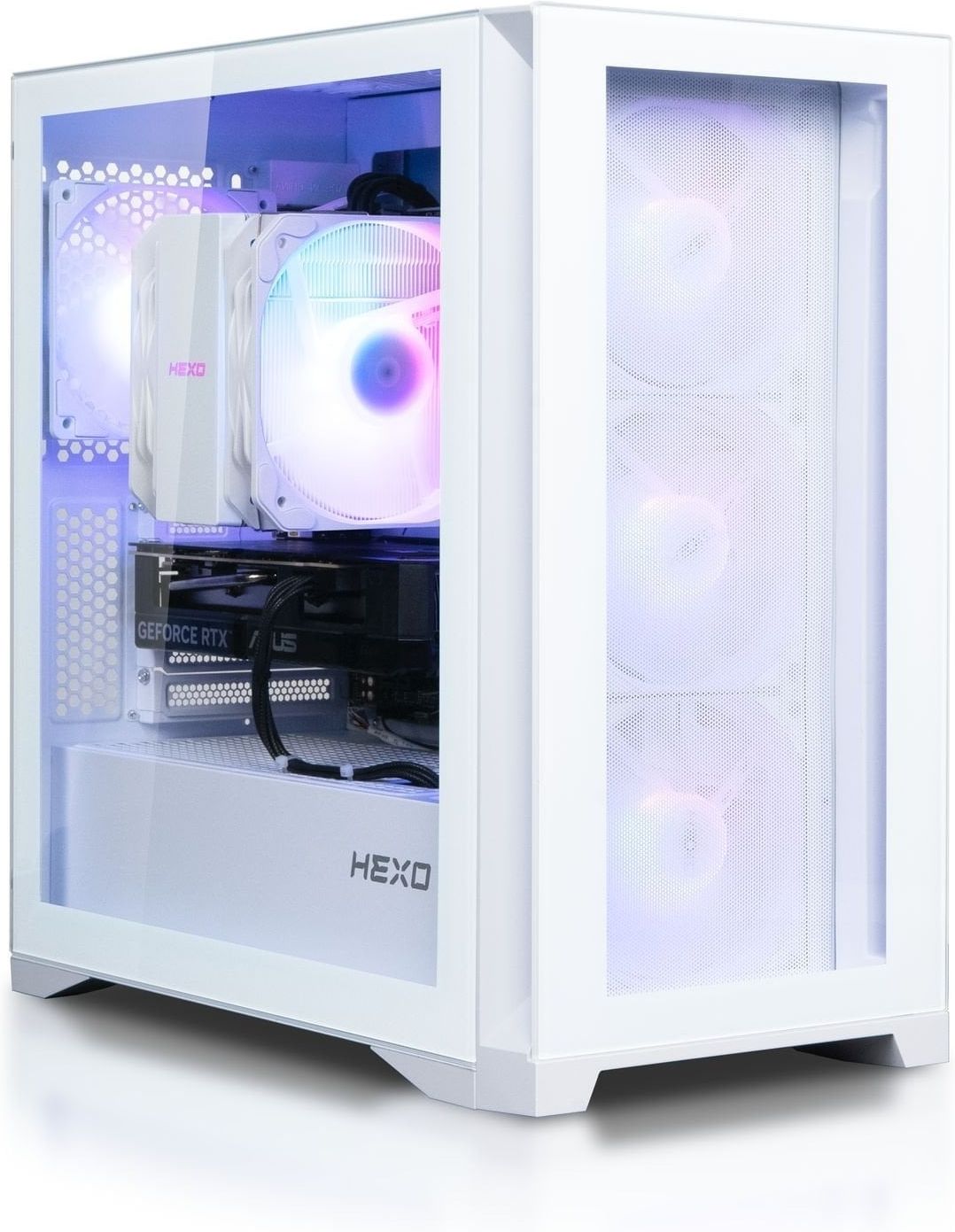 Системный блок HEXO Gaming TwinFront Pro+ (HGP-TF560XN5060-D432S1TWH) White