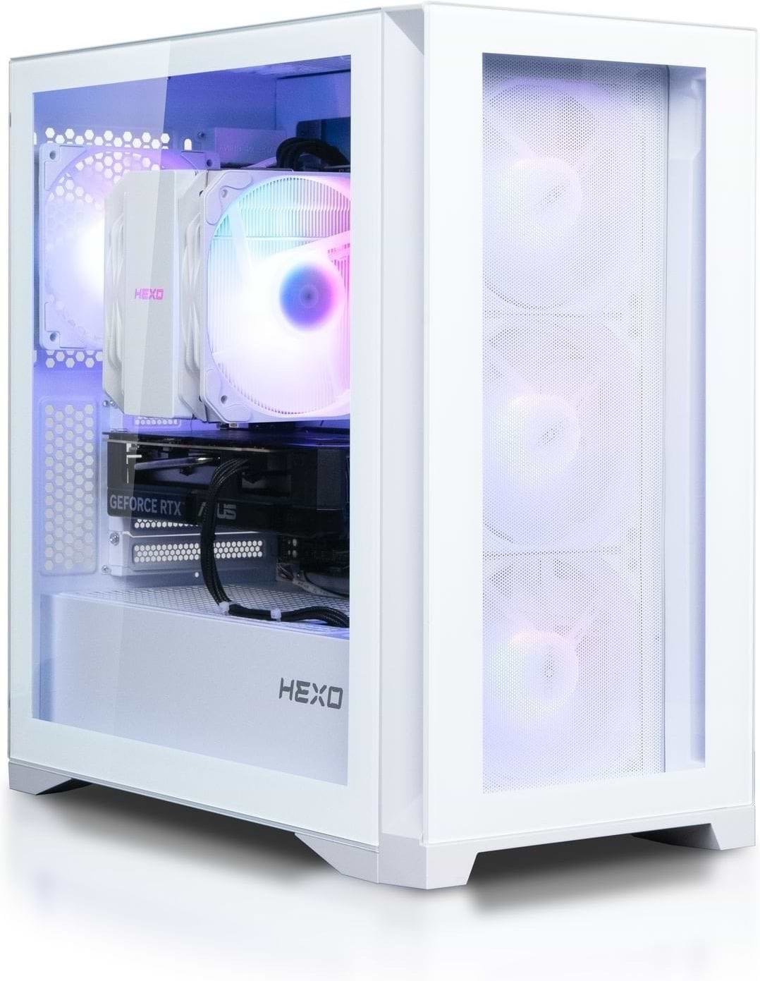 Системный блок HEXO Gaming TwinFront Pro (HGP-TF7500FN507-D532S1TWH) White