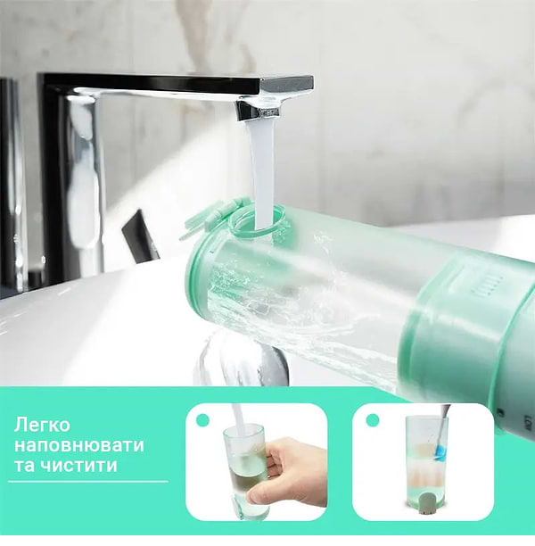 Фото - Ирригатор H2OFloss HF-10 Mini Green