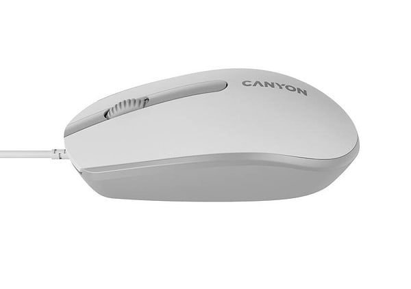Фото - Миша дротова Canyon M-10 USB White Grey (CNE-CMS10WG)