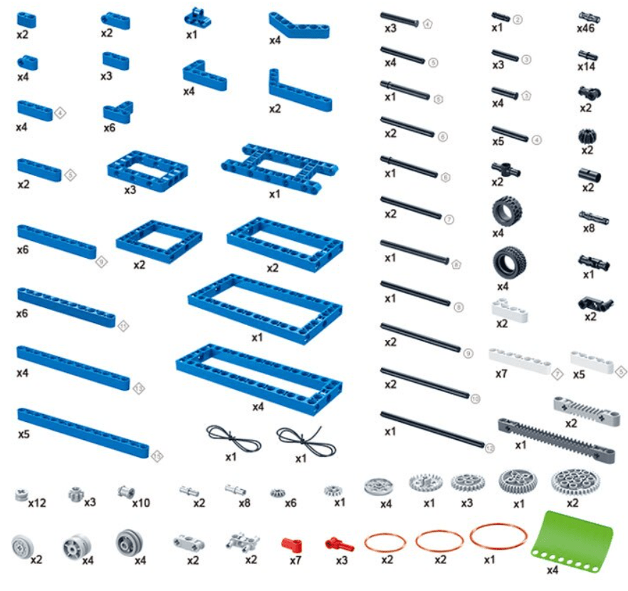 Фото - Пластиковий конструктор XOKO Цеглини 293 шт. (ХК-293)