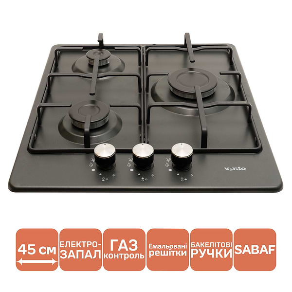 Фото - Варильна поверхня газова Ventolux HG430-B3 S (AN)