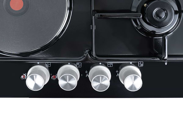 Фото - Варильна поверхня  комбінована Ventolux HG622 B2 S (BK)
