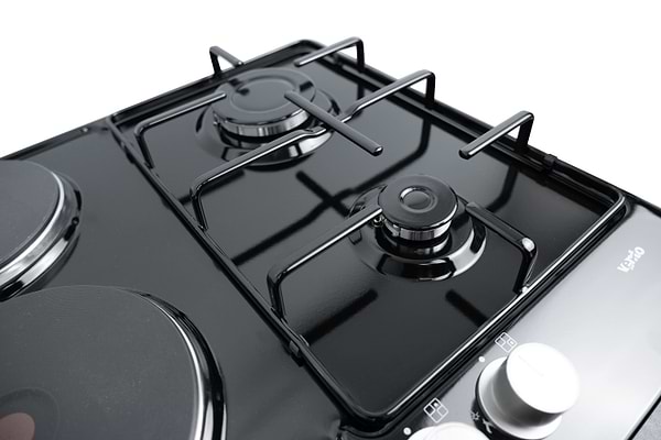 Фото - Варильна поверхня  комбінована Ventolux HG622 B2 S (BK)