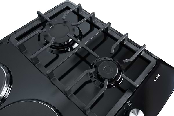 Фото - Варильна поверхня комбінована Ventolux HG622 B3 S (BK)