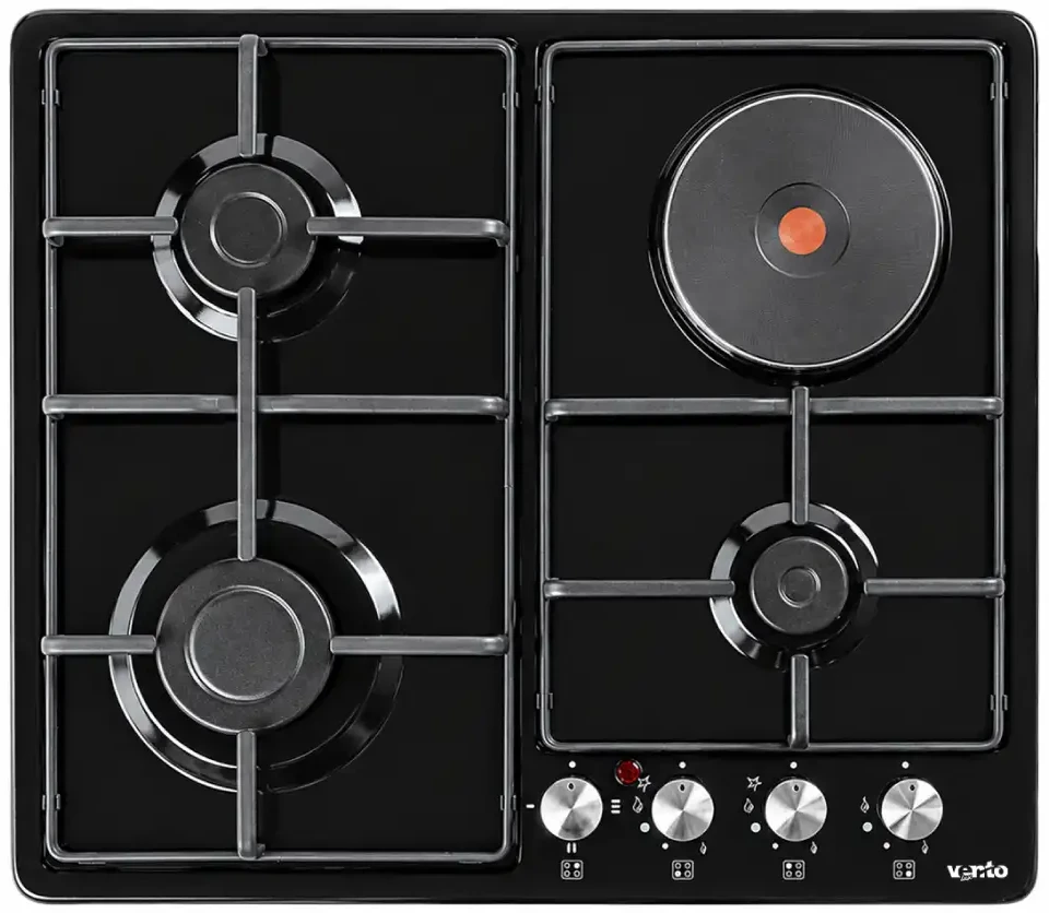 Варильна поверхня газова Ventolux HG631 DA3 S (BK)