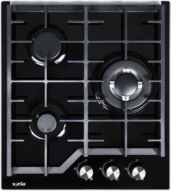 Фото - Варильна поверхня газова Ventolux HG430 L7G CEST (BK)