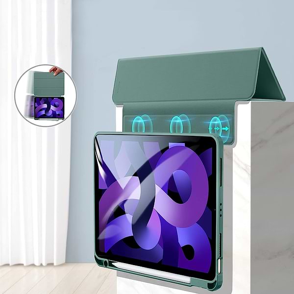 Фото - Чехол для планшета Becover Removable Case с креплением Apple Pencil for Apple iPad 10.9" (2022/2024)/iPad (А16) 2025 11" Dark Green (708763)