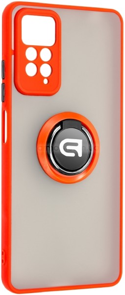 Чохол для смартфону Armorstandart Frosted Matte Ring for Xiaomi Redmi Note 12 Pro 4G Red (ARM68385) - Фото 1
