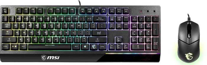 Клавіатура+миша MSI Vigor GK30 COMBO UA USB, EN/UKR/RU, RGB (S11-04UA212-CLA) - Фото 1