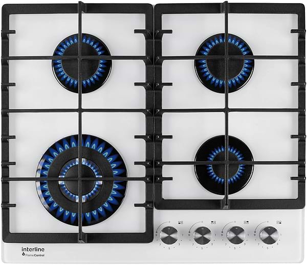 Фото - Варильна поверхня газова Interline HGG 763 FGT WM FLAME