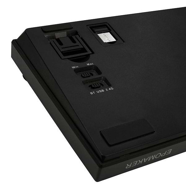 Фото - Клавиатура беспроводная игровая EPOMAKER AK820 Pro Gift Switch Hot-Swap Black (AK820-PRO-B-G)
