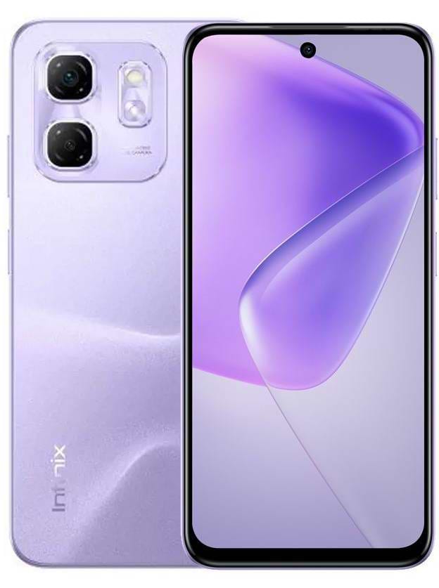 Смартфон Infinix HOT 50i 4/128Gb Dreamy Purple X6531B - Фото 1