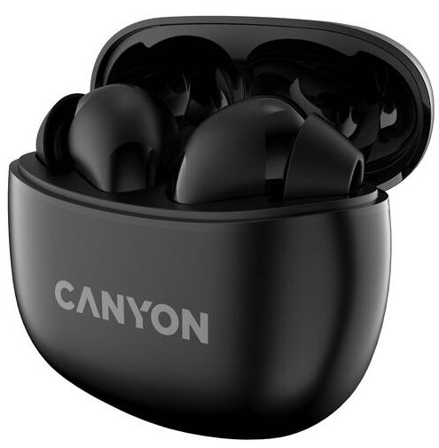 Фото - Навушники вкладиші бездротові TWS Canyon TWS-5 (CNS-TWS5B) Black