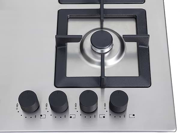 Фото - Варочная панель газовая Perfelli HGM 6430 Inox Slim Line