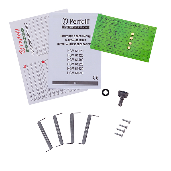 Фото - Варочная панель газовая Perfelli HGM 61690 I