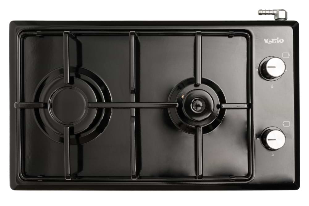Плита газова настільна Ventolux HGT 620 ES (BK) - Фото 1