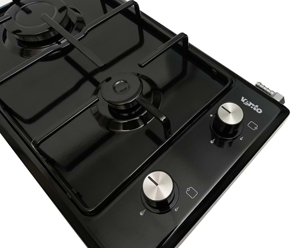 Фото - Уцінка - Плита газова настільна Ventolux HGT 620 ES (BK)