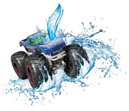 Фото - Машинка, меняющая цвет Hot Wheels Машинка-внедорожник "Измени цвет" серии "Monster Trucks" (в асс.) (HGX06)