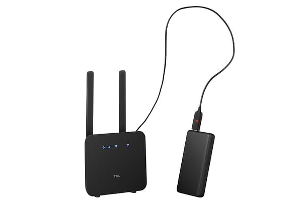 Фото - Модем 4G TCL LINKHUB (HH42CV2) +Power Bank 20000мА·год + USB-DC кабель 5В-12В