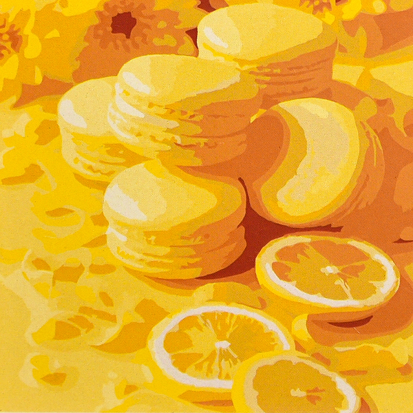 Фото - Картина по номерам Strateg Лимонный десерт 20х20 (HH8055)