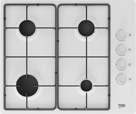 Варочная панель газовая Beko HIGG 64123 SW - Фото 1