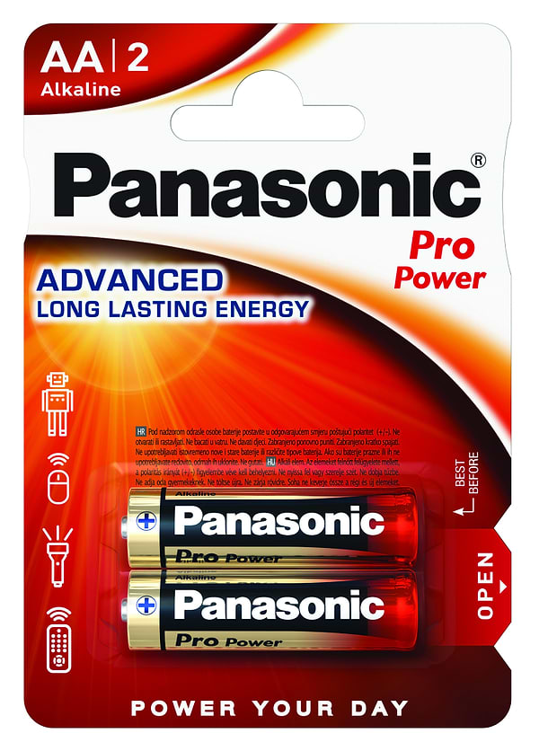 Фото - Батарейка тип AA Panasonic PRO POWER AA BLI 2 ALKALINE