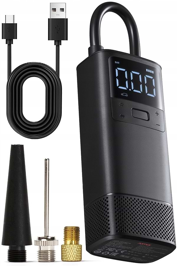 Фото - Уцінка - Автокомпресор Xiaomi Air Compressor Wireless Midrive TP05