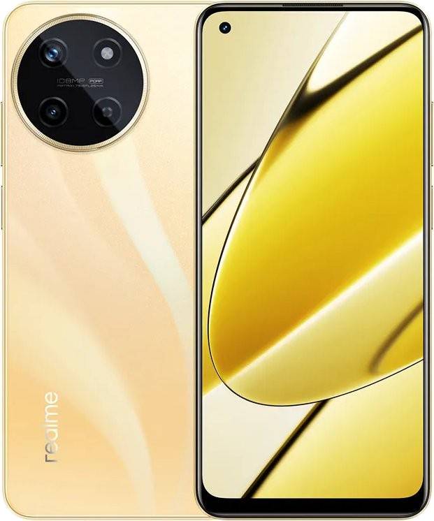 Фото - Смартфон realme 11 4G 8/256Gb Gold Glory (RMX3636)