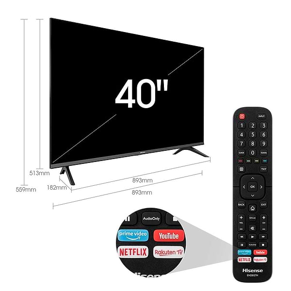 Фото - Телевізор Hisense 40B6700PA