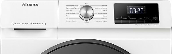 Фото - Пральна машина Hisense WFQA8014EVJM/UA