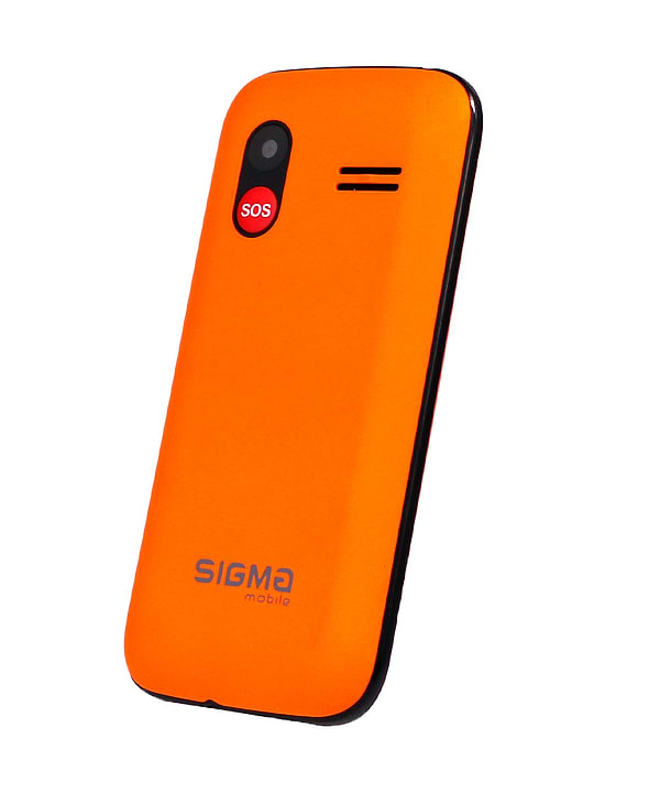 Фото - Уцінка - Мобільний телефон Sigma mobile Comfort 50 Hit 2020 Dual Sim Orange (4827798120934)