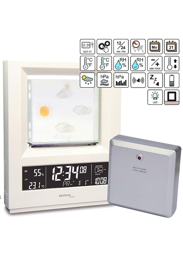 Фото - Метеостанція Technoline White (WS6620)
