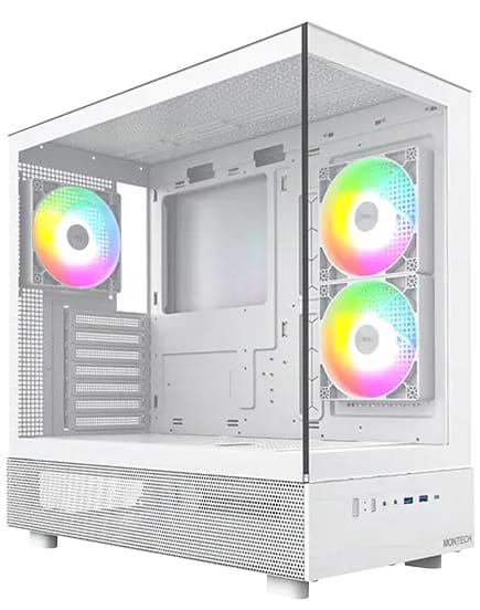 Корпус Montech ATX W/O PSU WHITE XR (W)