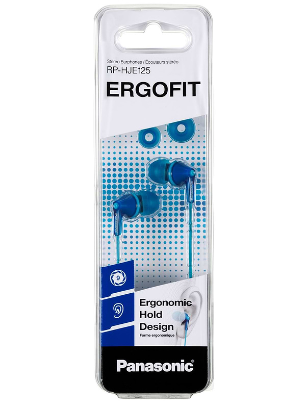 Фото - Навушники вкладиші Panasonic RP-HJE125E-A