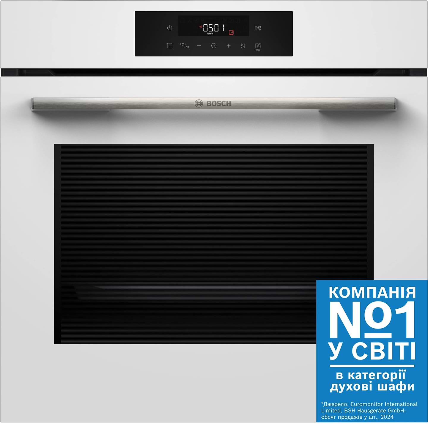Духовой шкаф электрический Bosch HJG852YW0T - Фото 1