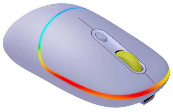 Фото - Миша бездротова Canyon MW-22 Dual Band RGB Wireless Mountain Lavender (CNS-CMSW22ML)