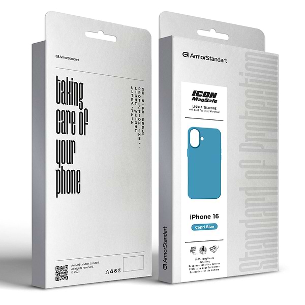 Фото - Чехол для смартфона Armorstandart ICON2 MagSafe for Apple iPhone 16 Capri Blue (ARM80183)