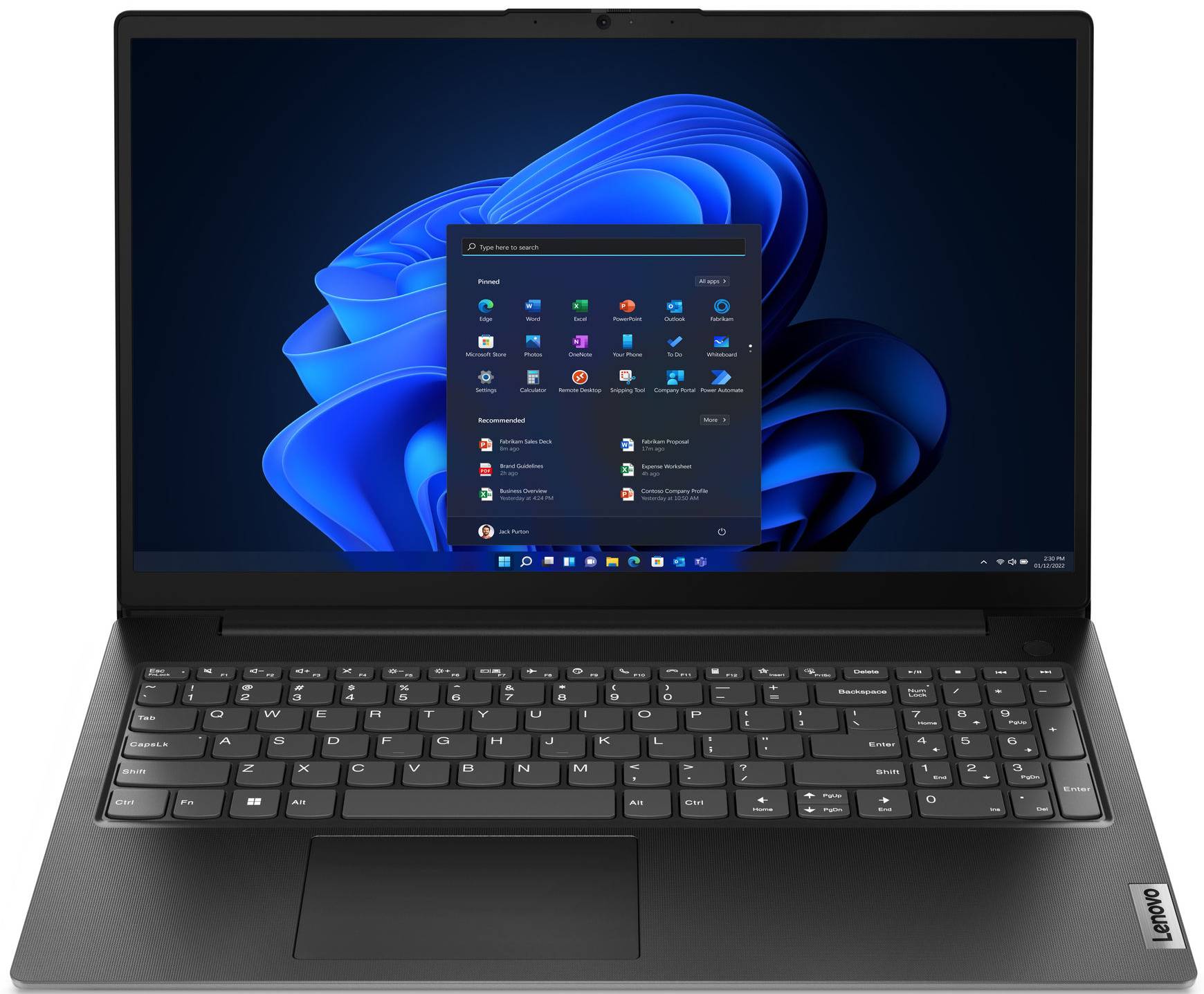 Ноутбук Lenovo V15 G4 AMN (82YU00YCRA) Business Black - Фото 1