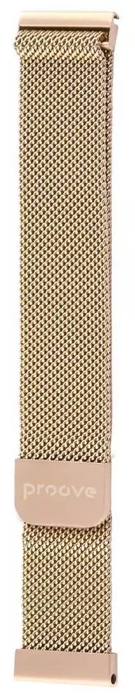 Ремінець для смарт-годинника Proove Metal Loop 20 mm gold (WBMLUW20MM30)