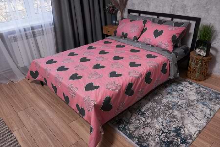 Комплект постельного белья Moon&Star Бязь Gold Люкс Love 160х220 (MS-820002776)