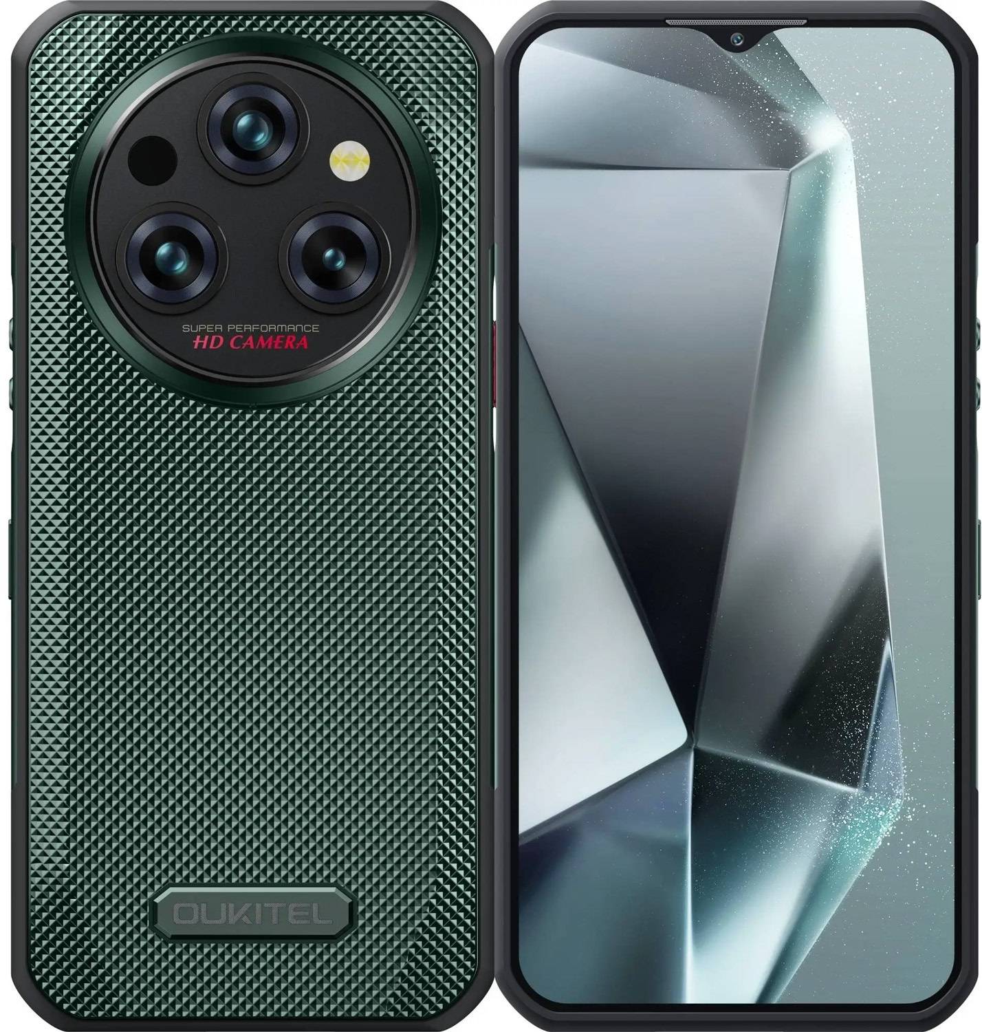 Смартфон OUKITEL WP35 8/256GB Green - Фото 1