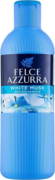 Купить Гель для душа FELCE AZZURRA White Musk 650 мл (8001280068058) - Фото 1 Гель для душа FELCE AZZURRA White Musk 650 мл (8001280068058) - Фото 1