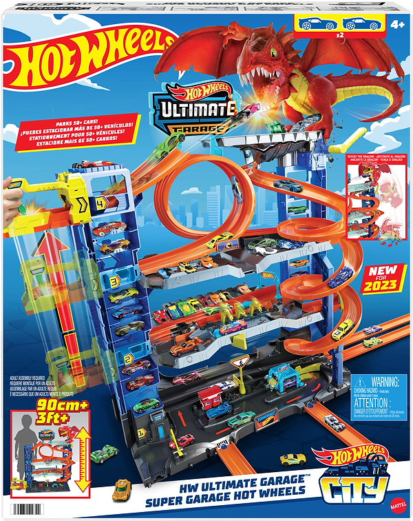 Фото - Игровой набор Hot Wheels Легендарный гараж (HKX48)