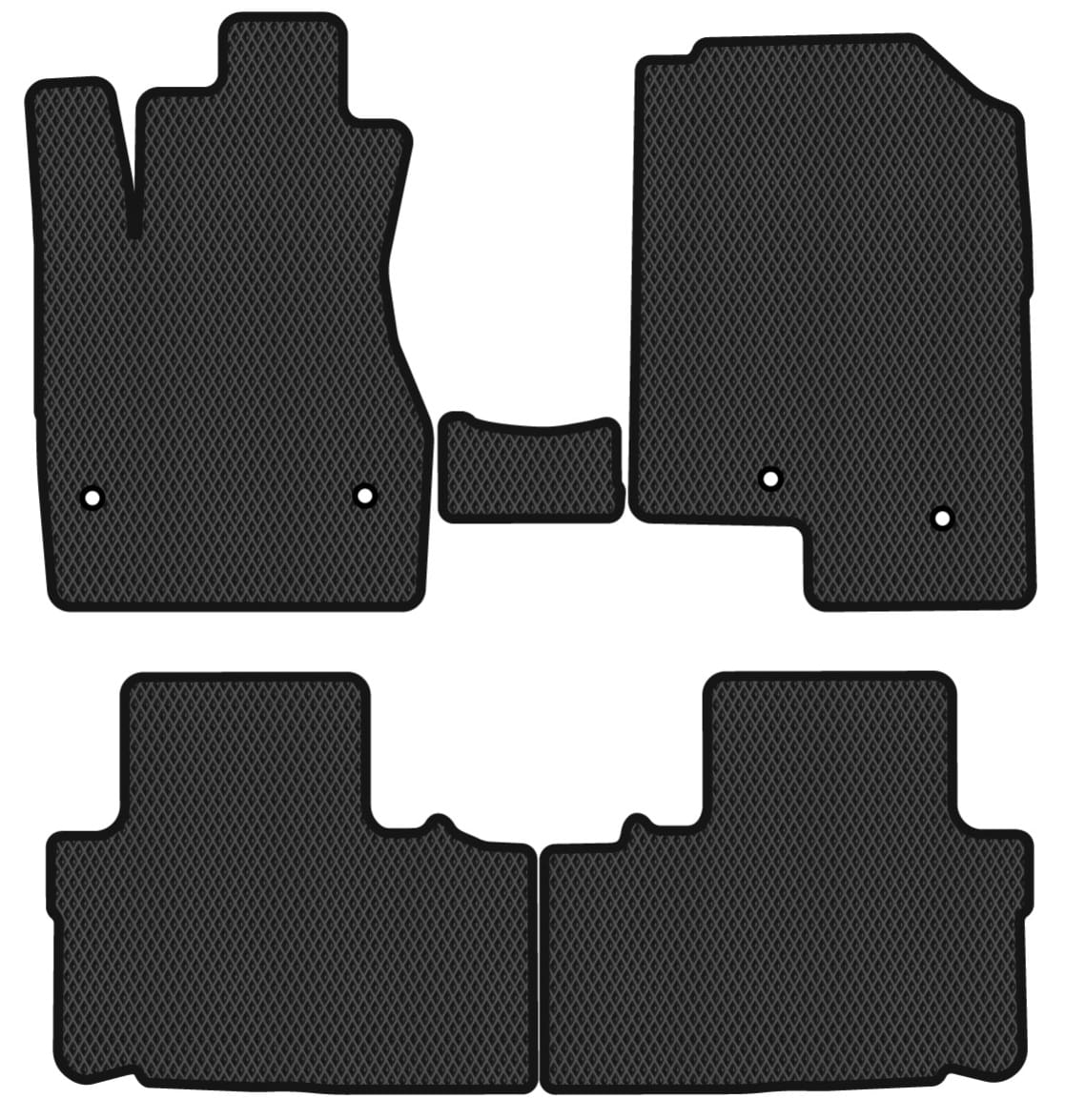 EVA коврики в салон авто EVAtech для H6 Haval 2011-2017 1 поколение SUV EU HL3457C5AV4RBB